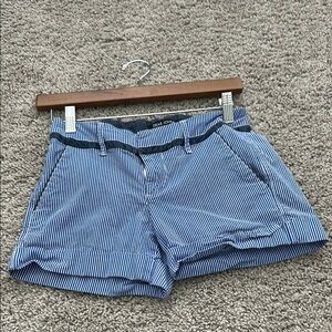 Old Navy Blue Striped Women's Shorts